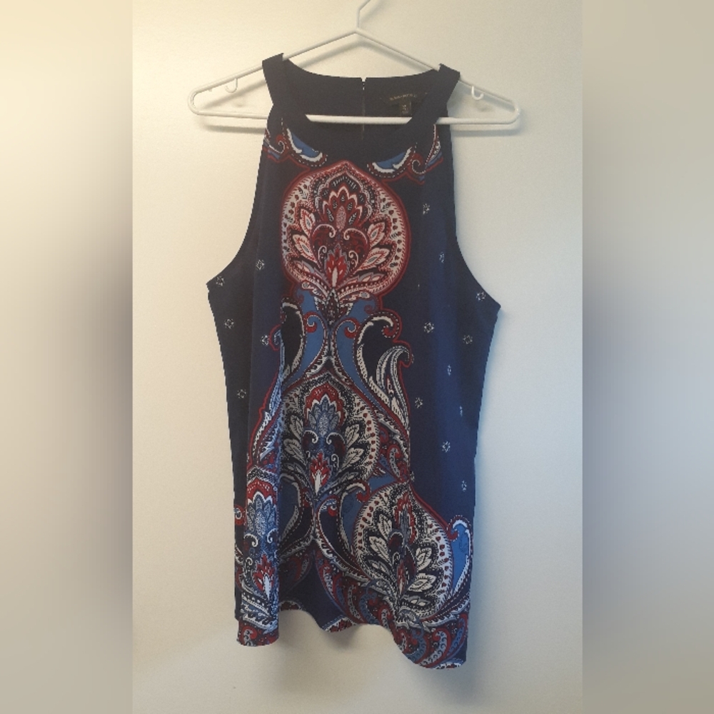 Paisley Sleeveless Banana Republic Top - Size x-large